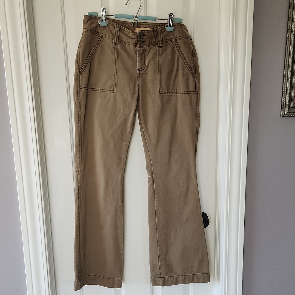 Aeropostale Flare Khakis